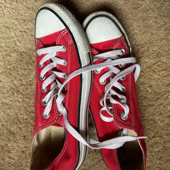 Red Converse - Picture 2 of 3